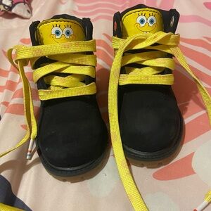 Timberland x SpongeBob SquarePants Premium boots in black
